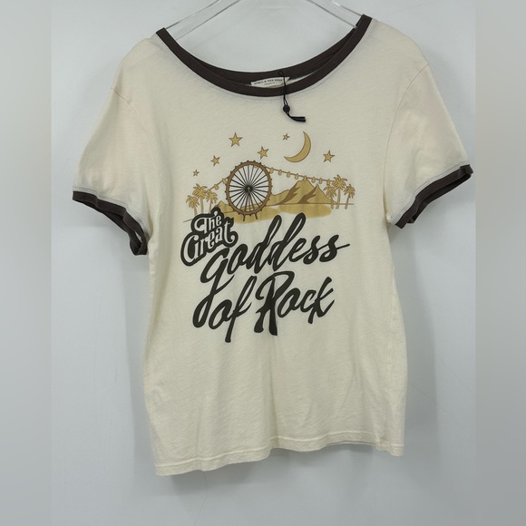 NWOT Spell & The Gypsy Collective Goddess of Rock Tee Shirt Short Sleeves Large - Picture 2 of 9